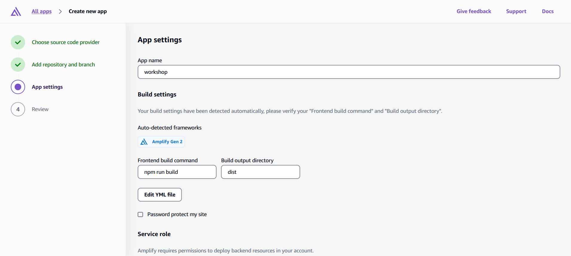 Build Settings